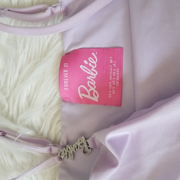 Limited Edition Barbie x Forever 21 Camisole Tank top crop top - Picture 6 of 6